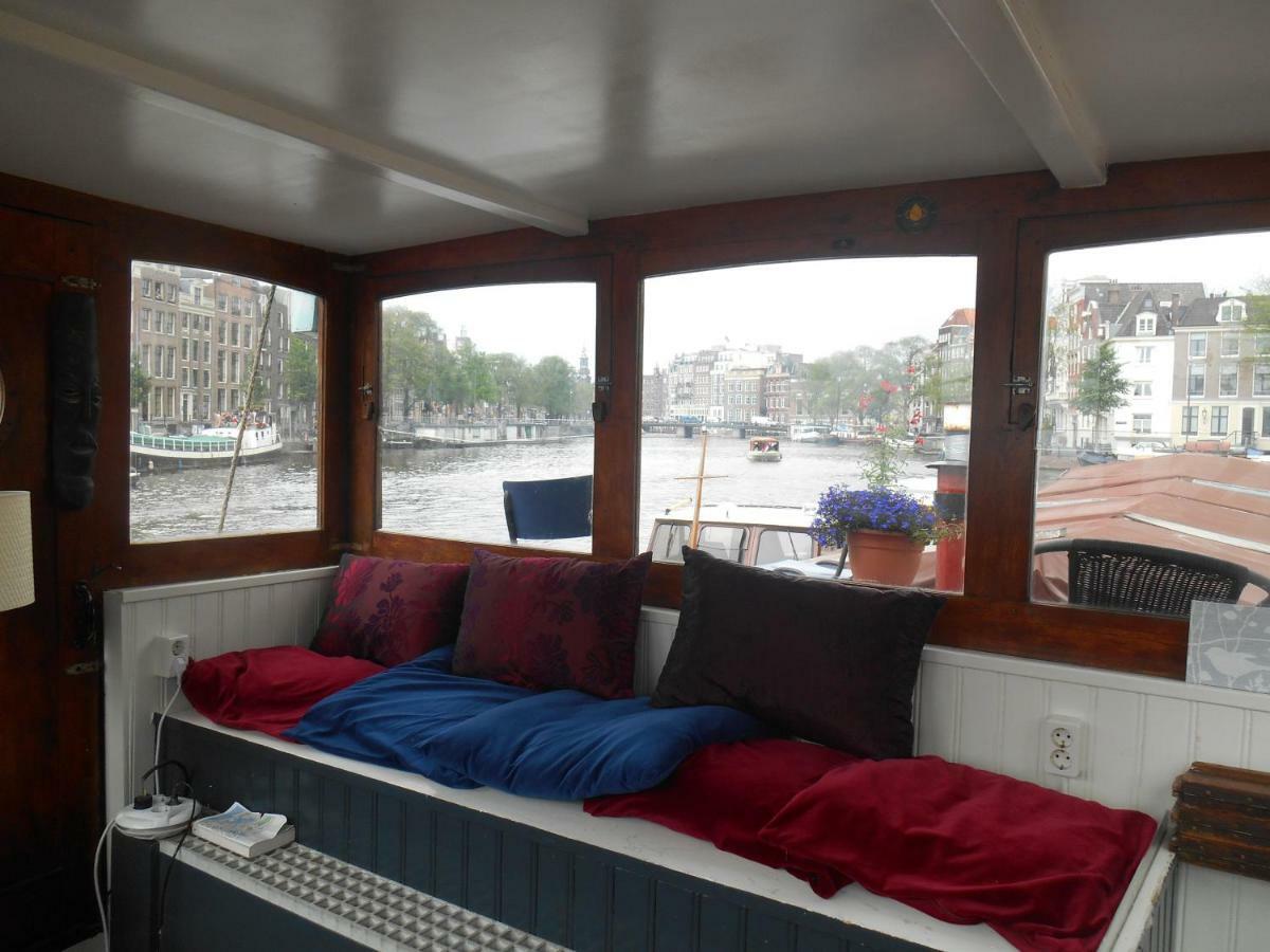 Waterloo Square River Vieuw Houseboat Amsterdam Exterior photo